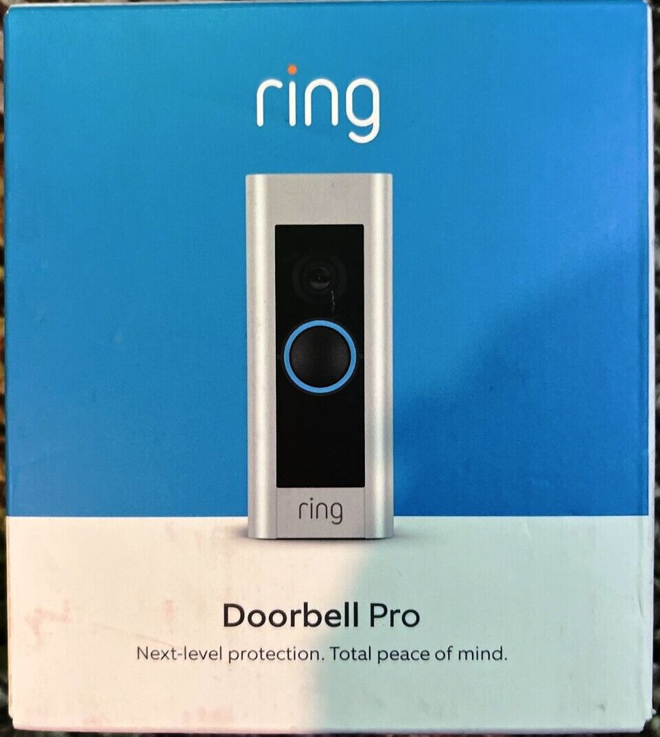 New Open-box Ring Video Doorbell Pro 1080P HD Smart Wi-Fi Wired NightVisionAlexa