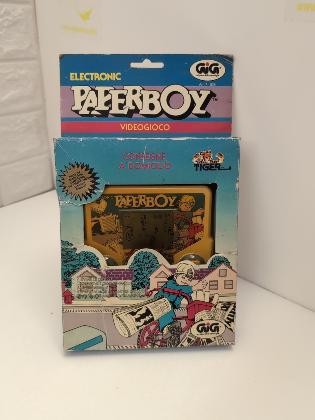 Tiger Paperboy Gig NEW