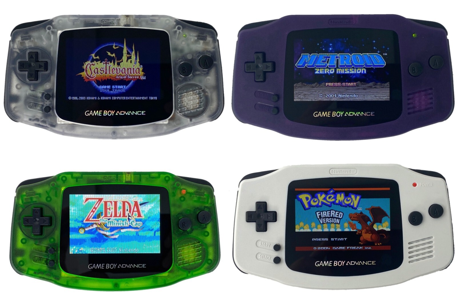 Game Boy Advance LAMINATED FunnyPlaying ITA TFT 3.0 Custom Console Gameboy GBA