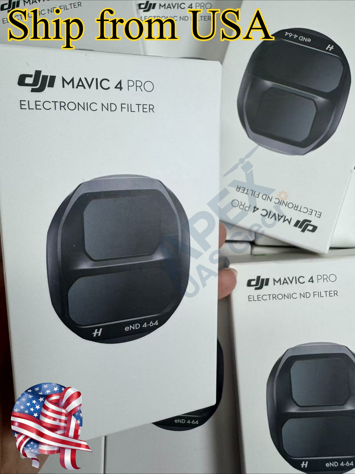 DJI Mavic 4 Pro Electronic ND Filter eND 4-64 Automatically Switch Ship from USA