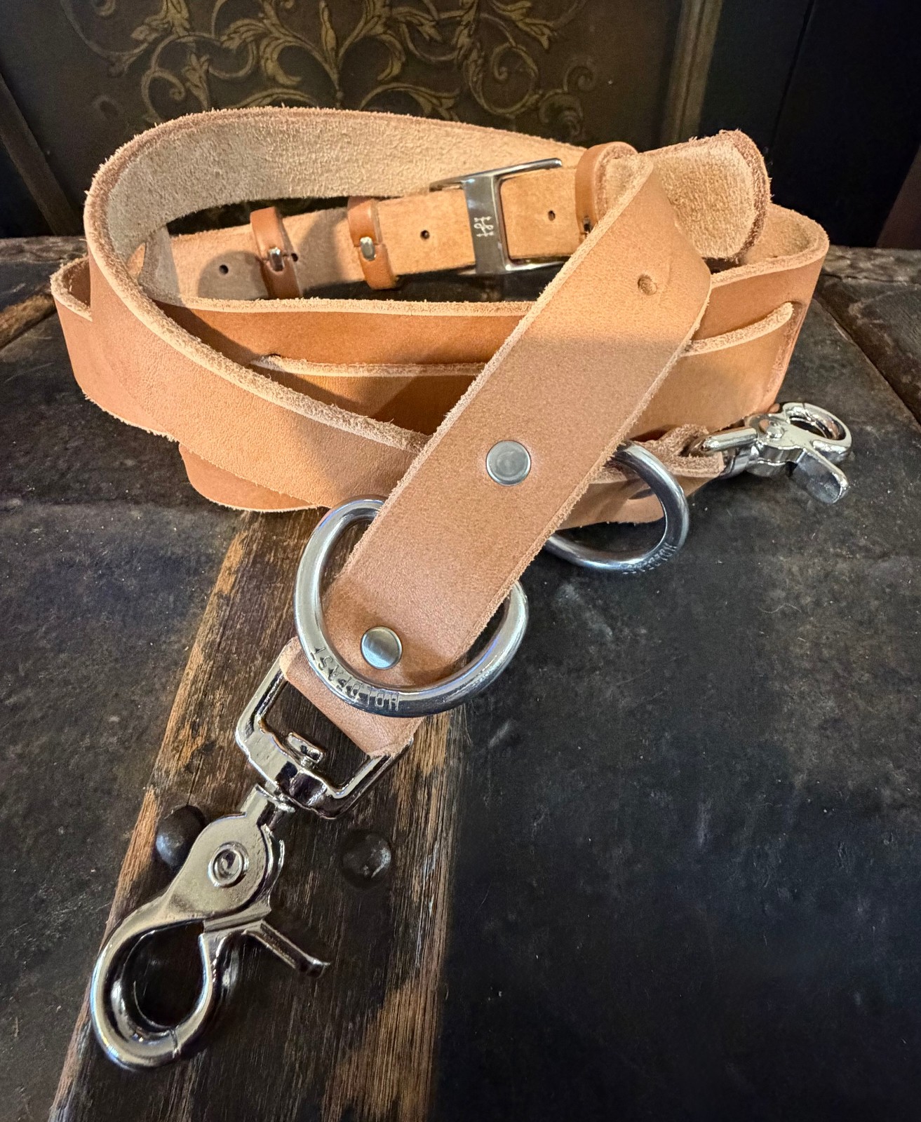 HoldFast Gear Leather Camera Leash Strap Brown Made In USA