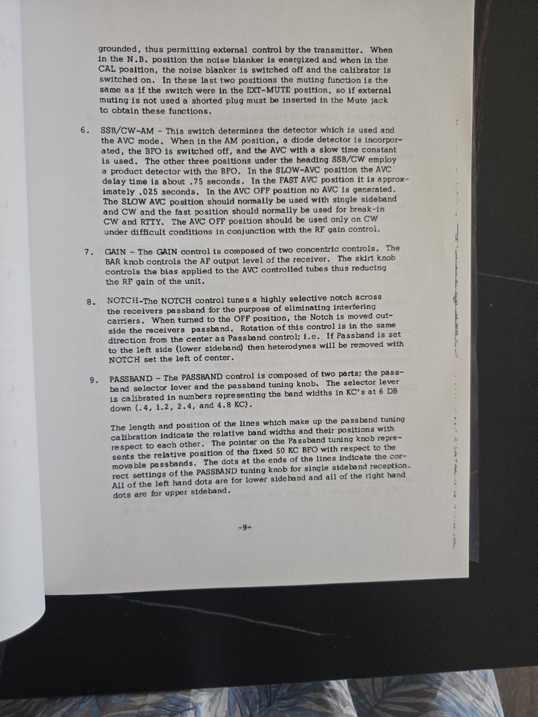 Drake R-4 Instruction manual