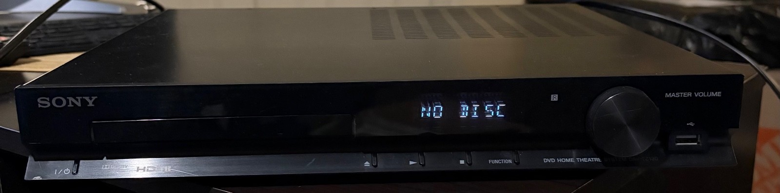 sony dav tz130 DVD receiver only, no remote