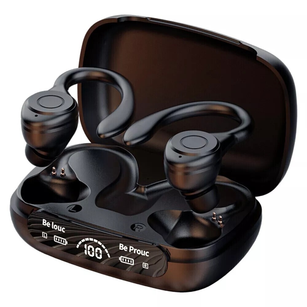 Bluetooth 5.3 Headset Wireless TWS Earphones Earbuds Stereo Headphones Ear Hook