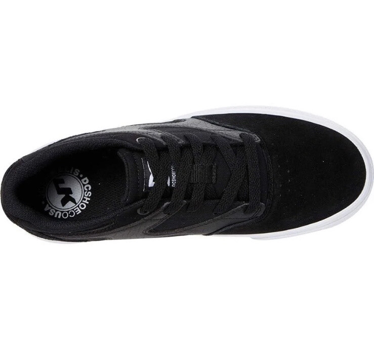 DC shoes KALIS VULC blk/white/white size 10.5
