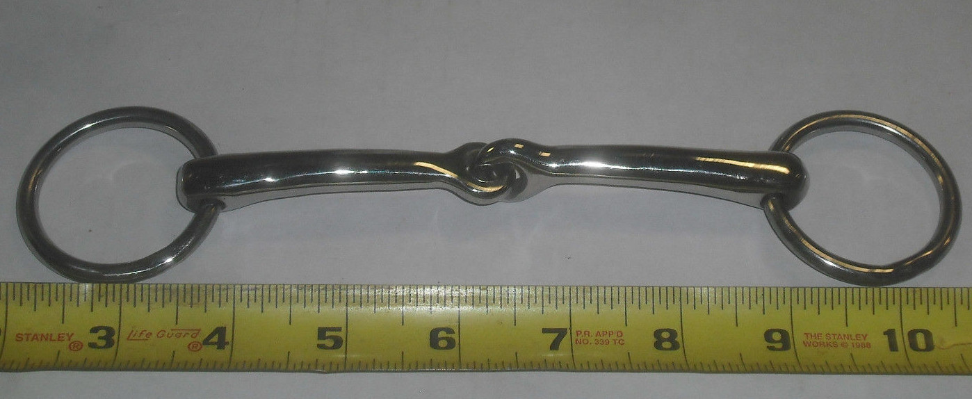 Loose Ring Snaffle Horse Bit Stainless Steel