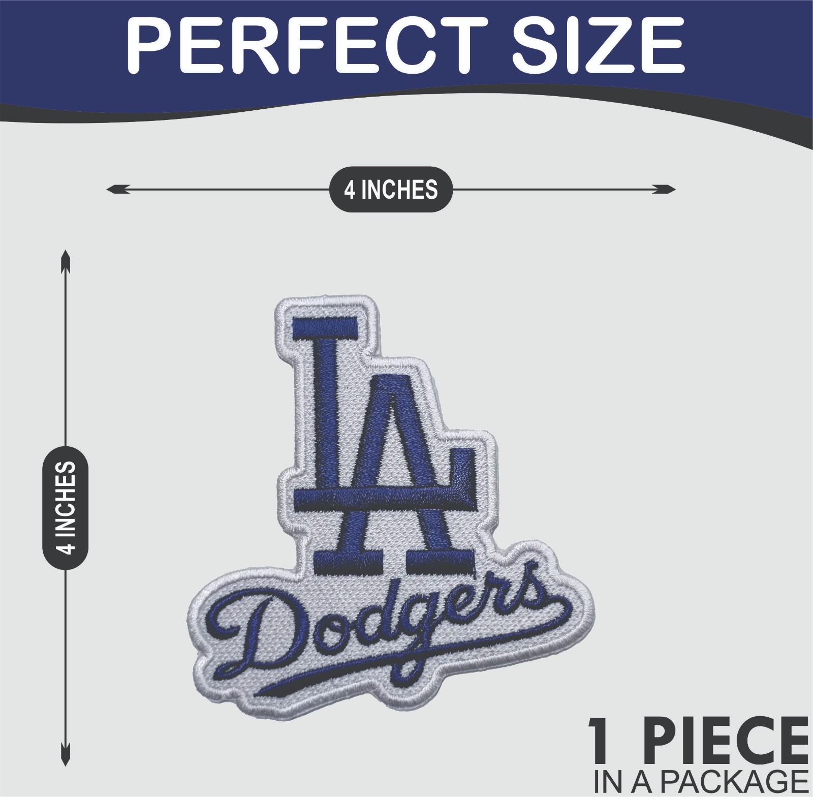 Los Angeles Dodgers Iron On Patch - Sew Patch - Embroidered Patch