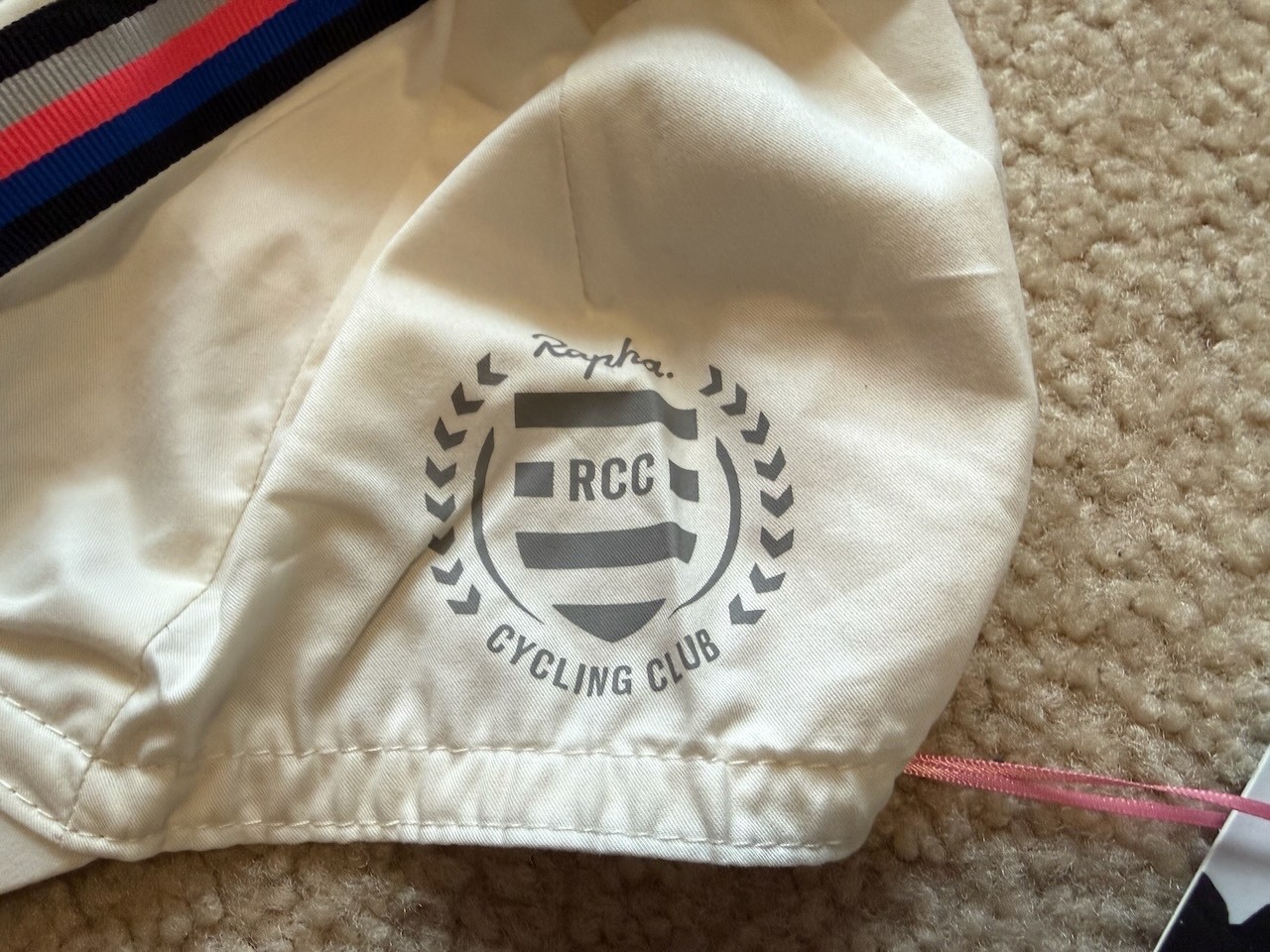 Rapha RCC 10th Anniversary Limited Cycling Cap White - NEW