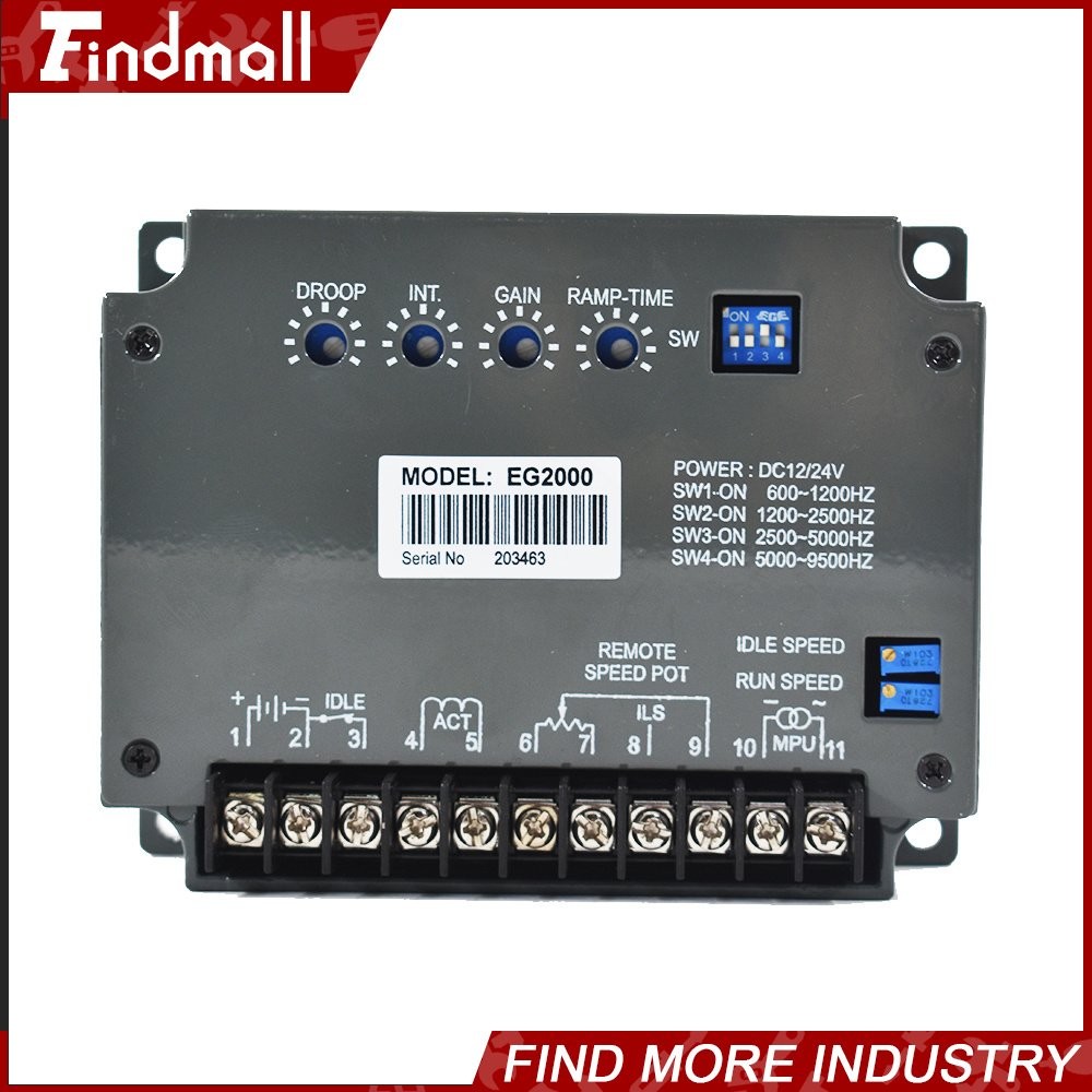 Findmall Engine Speed Controller EG2000 Controller EG2000 Generator Governor