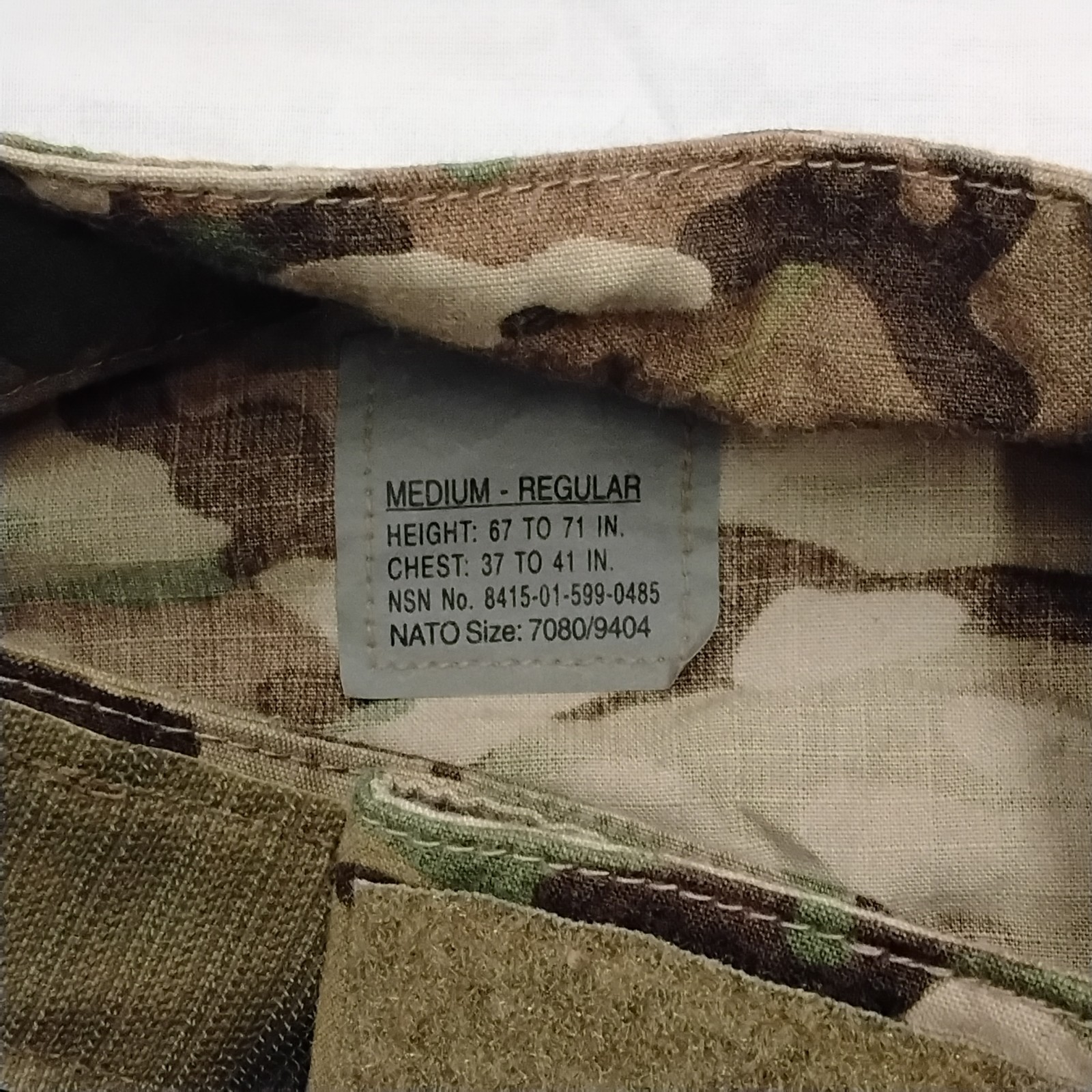 US Army FRACU OCP Combat Uniform Coat Top - Medium Regular - Flame Resistant