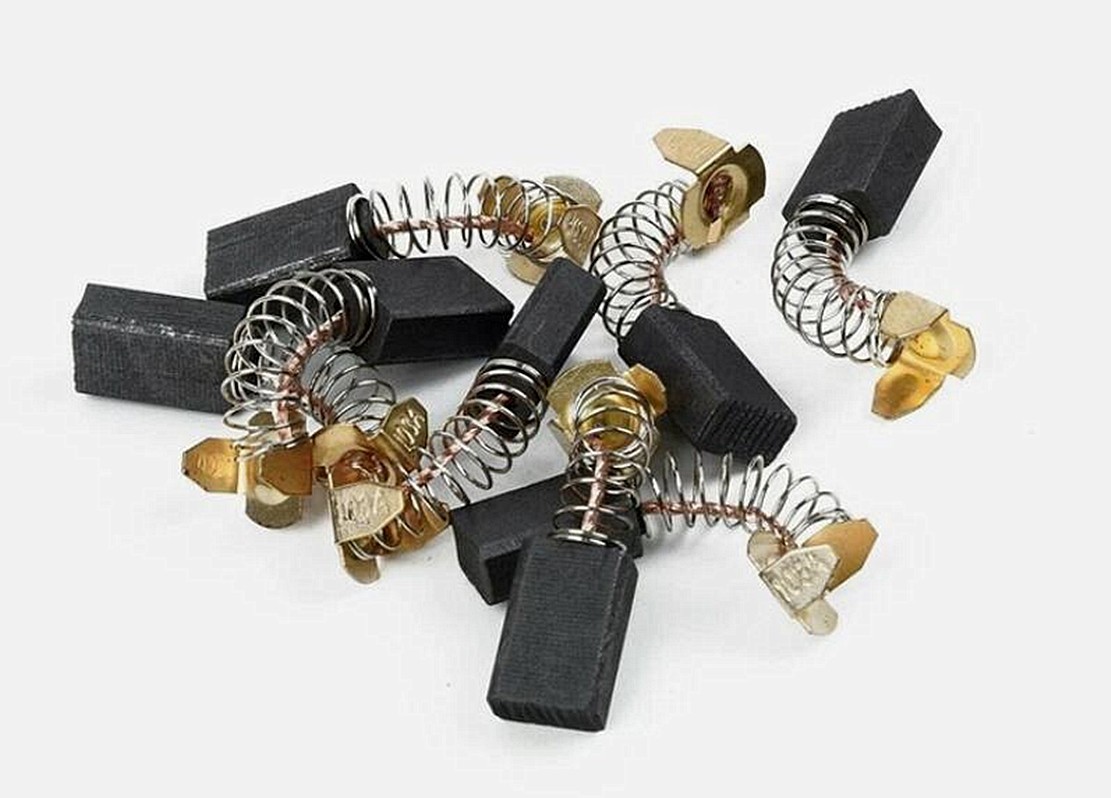 10Pcs Motor Carbon Brushes Replacement Tools For Angle Grinder Parts13*6.5*7.5mm