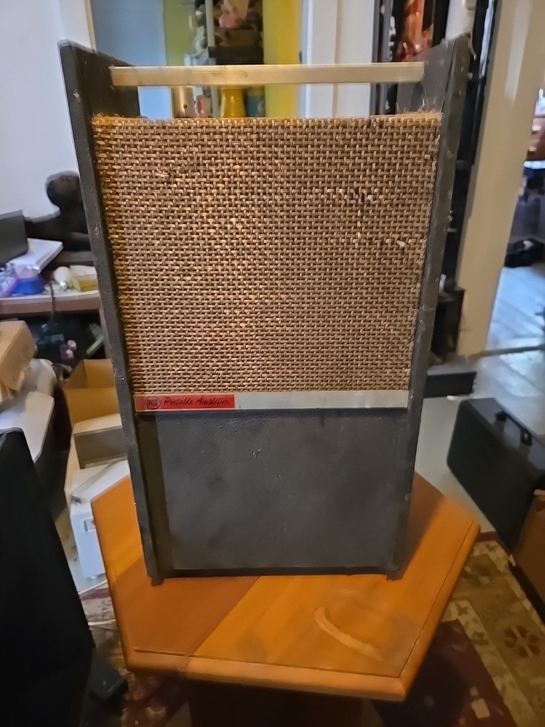 Vintage Emeco Portable Amplifier For Parts And Repair