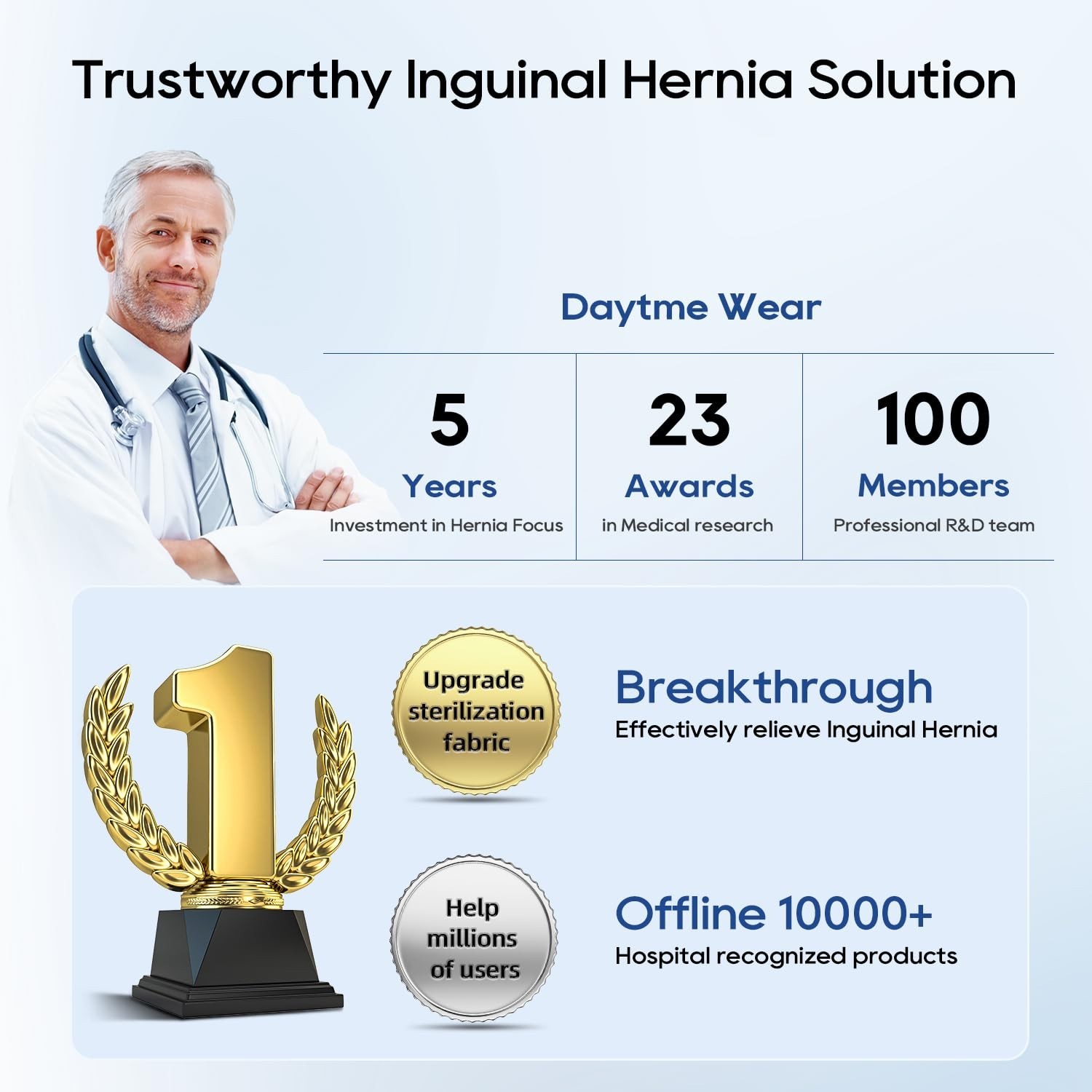 Hernia Belts for Men Inguinal, Hernia Support for Women and Men, Hernia Truss...