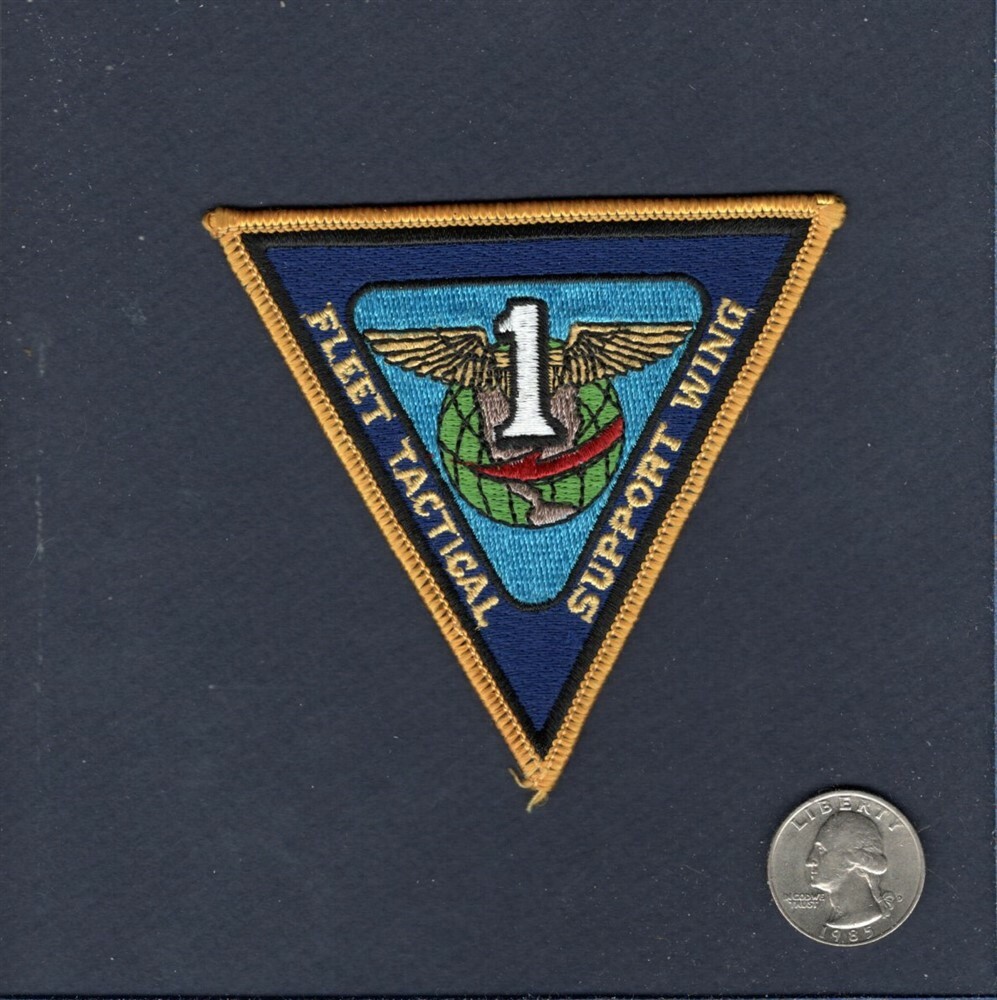 VR-1 FTSW FLEET TACTICAL SUPPORT WING US NAVY Logistic Squadron Patch