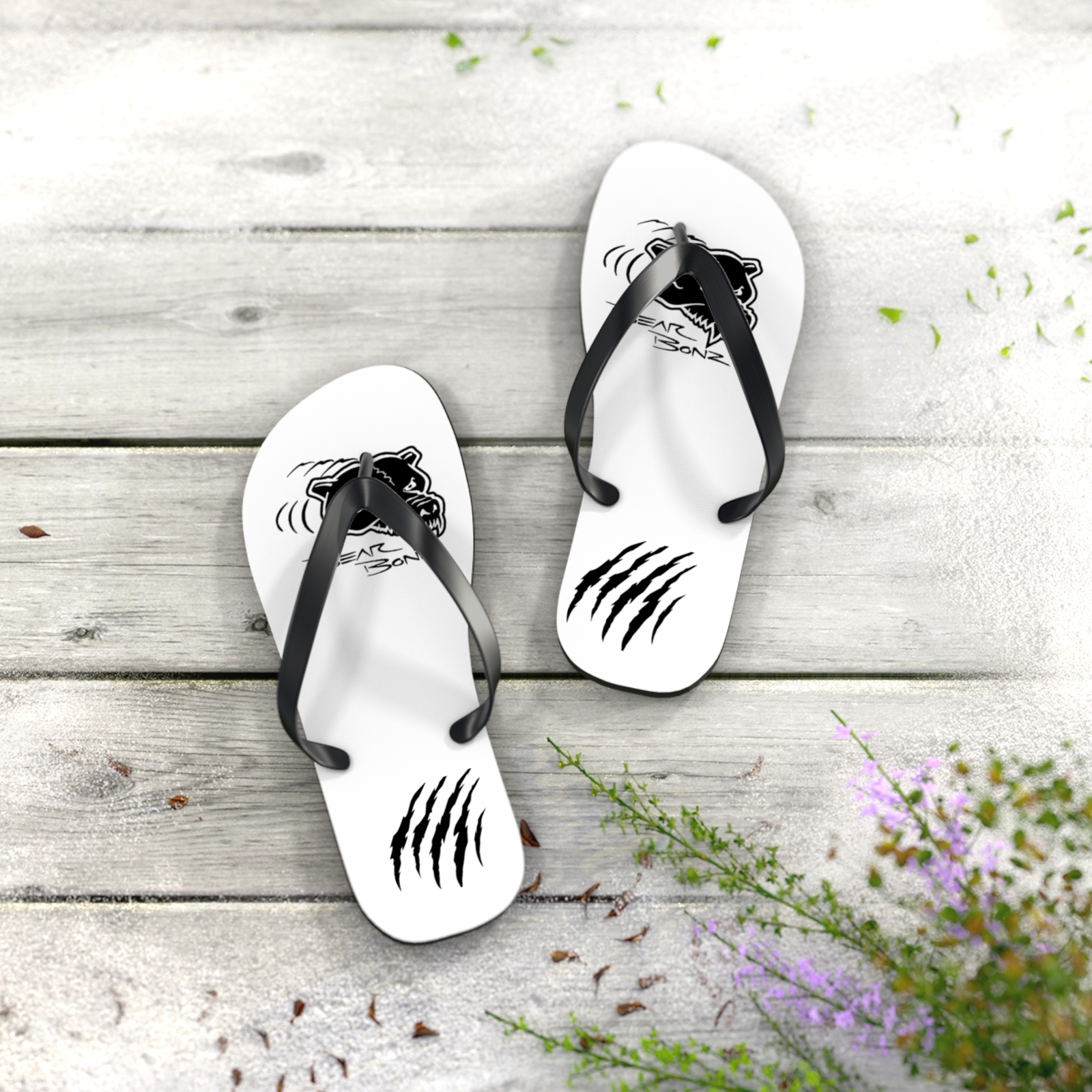 Bear Bonz Flip Flops