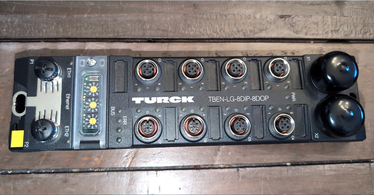 TURCK TBEN-LG-8DIP-8DOP I/O MODULE  09251030094