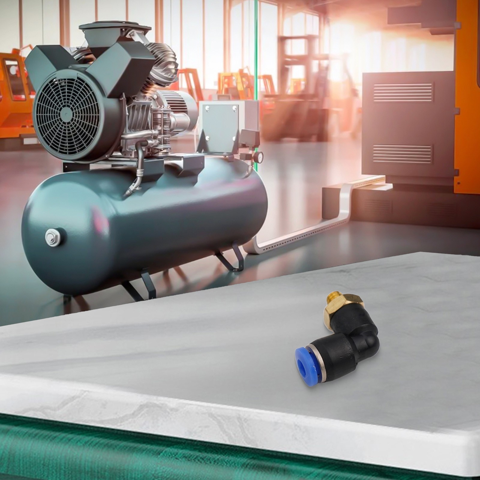 PL Threaded Elbow Series Quick Connector Disassembly Easier Easy Installation