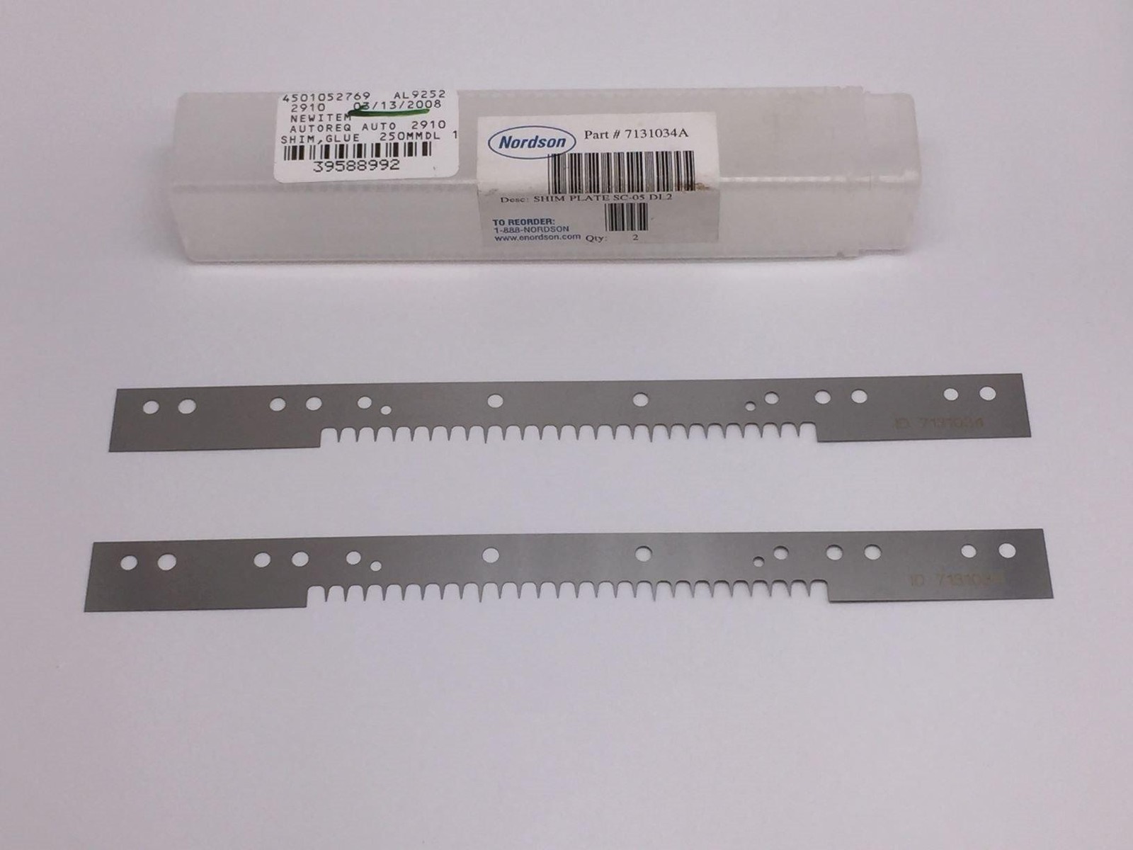 Nordson 7131034A Shim Plate SC-05 DL2