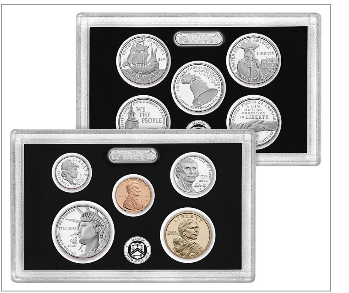 2026 Semiquincentennial Silver Proof Set.