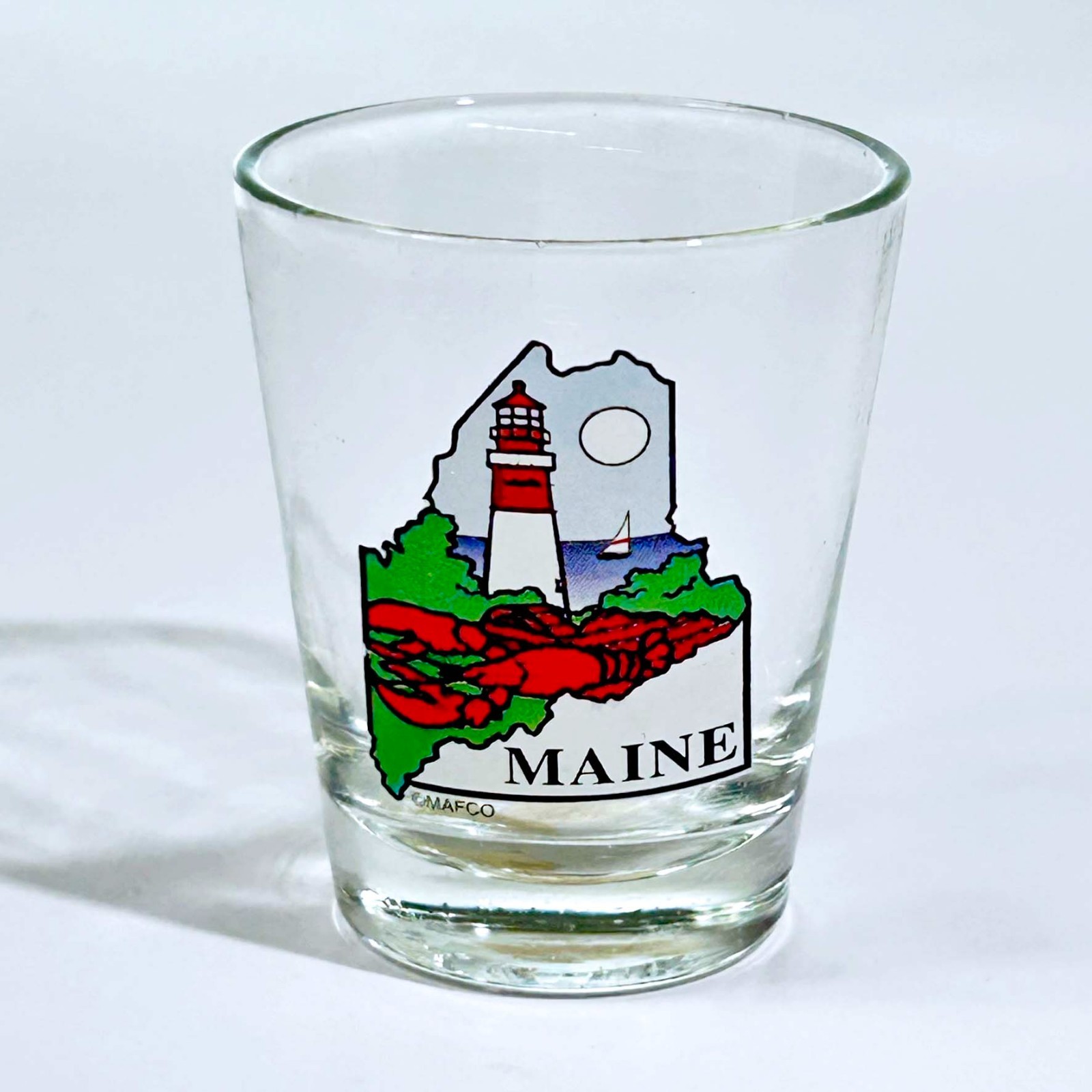 Maine The Pine Tree State USA States Series Collection Shot Glass 1.5oz VG