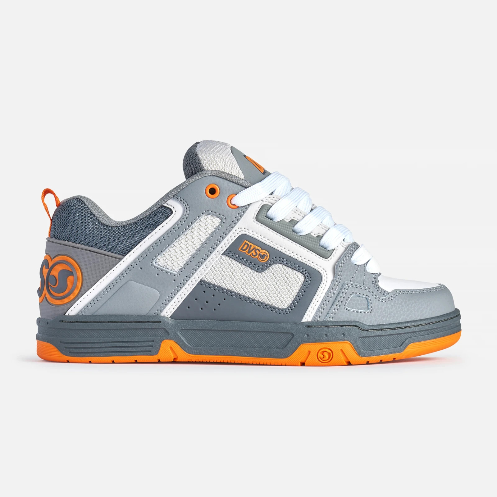 BRAND NEW DVS Comanche Shoes CHARCOAL/GREY/ORANGE MULTIPLE SIZES AVAILABLE