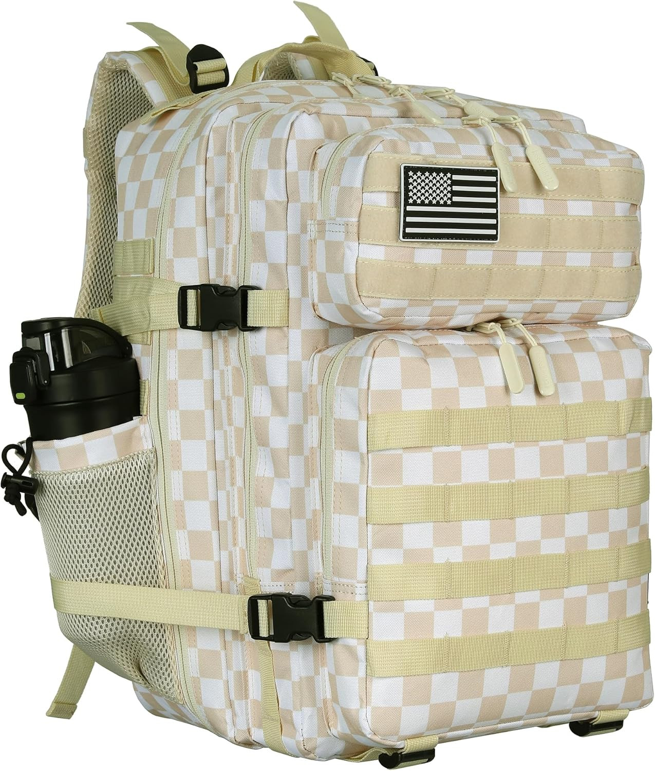 45L Tactical Assault Backpack 3 Day Assault Pack with Molle Waterproof Backpack