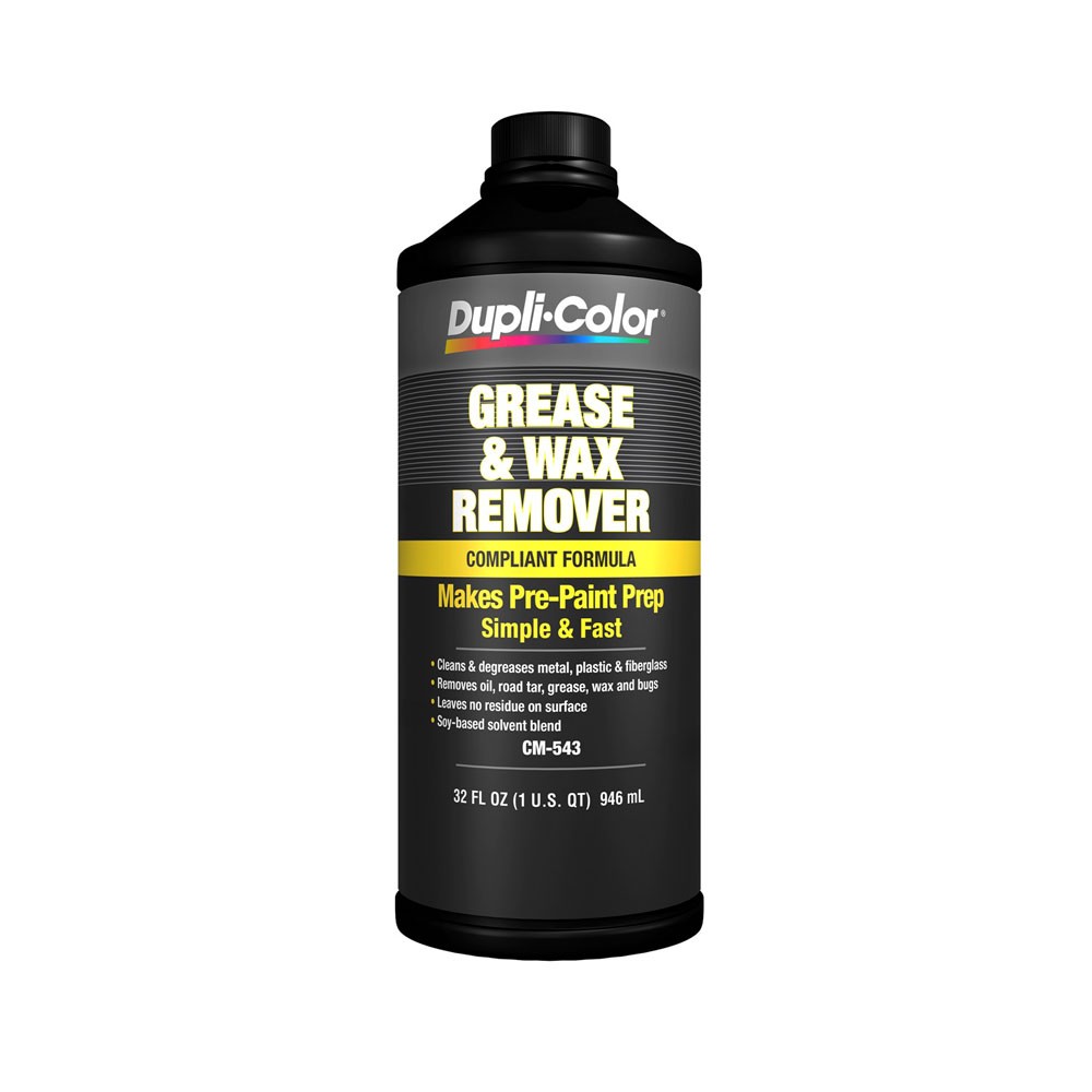 Duplicolor CM543; Paint Prep, Grease and Wax Remover (Soy Based) 32oz