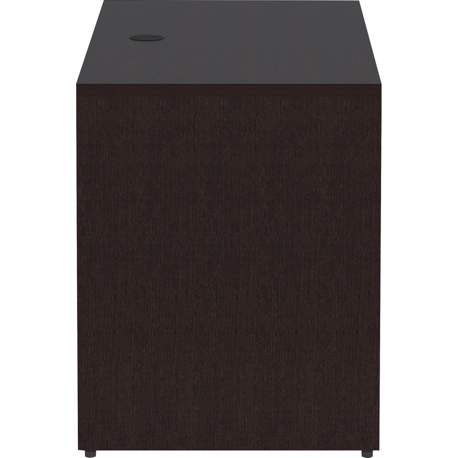 Lorell Essentials Espresso Laminate Credenza Shell (llr-18213) (llr18213)