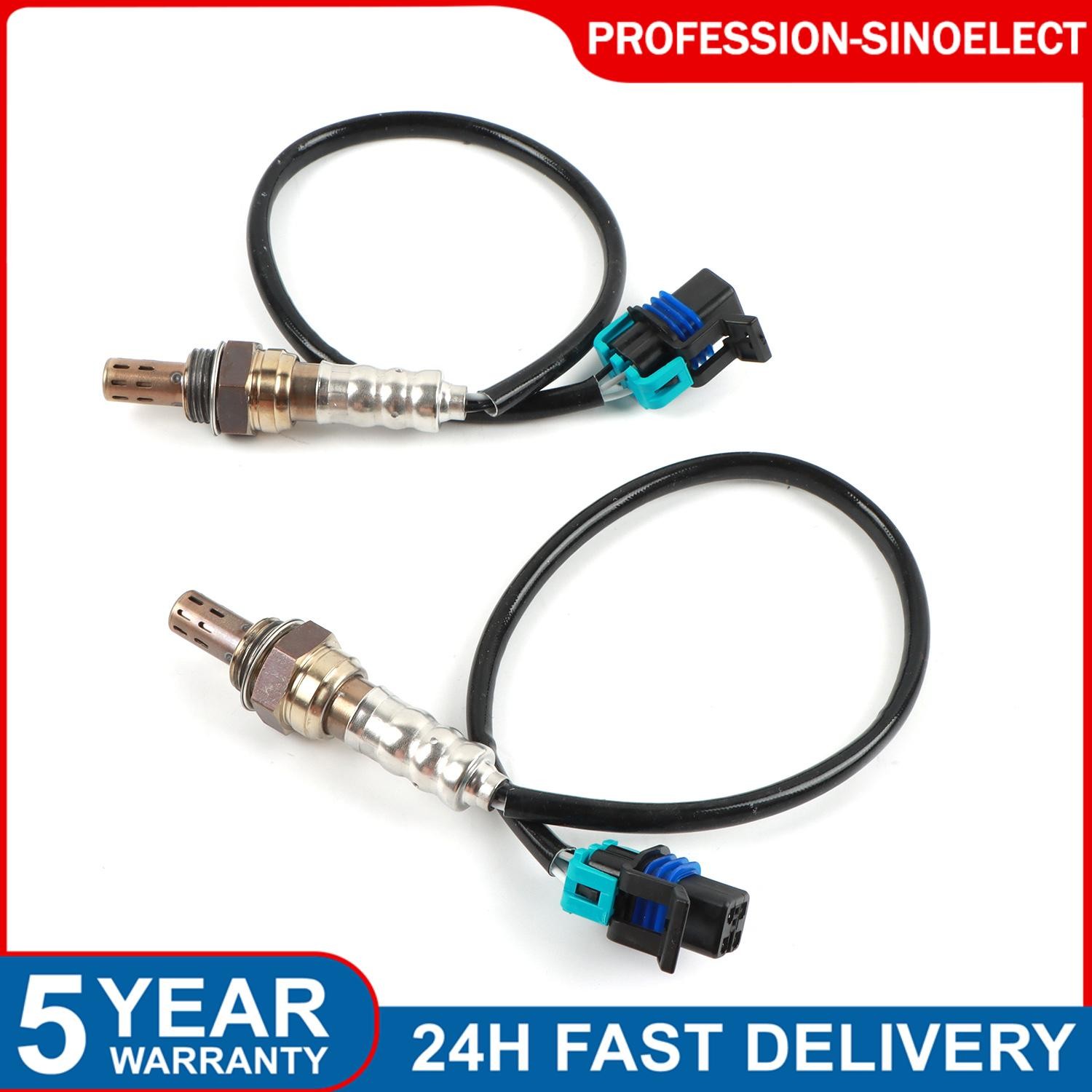 2pcs Oxygen Sensor O2 for 2004-2005 Chevrolet Trailblazer 4.2L Downstream