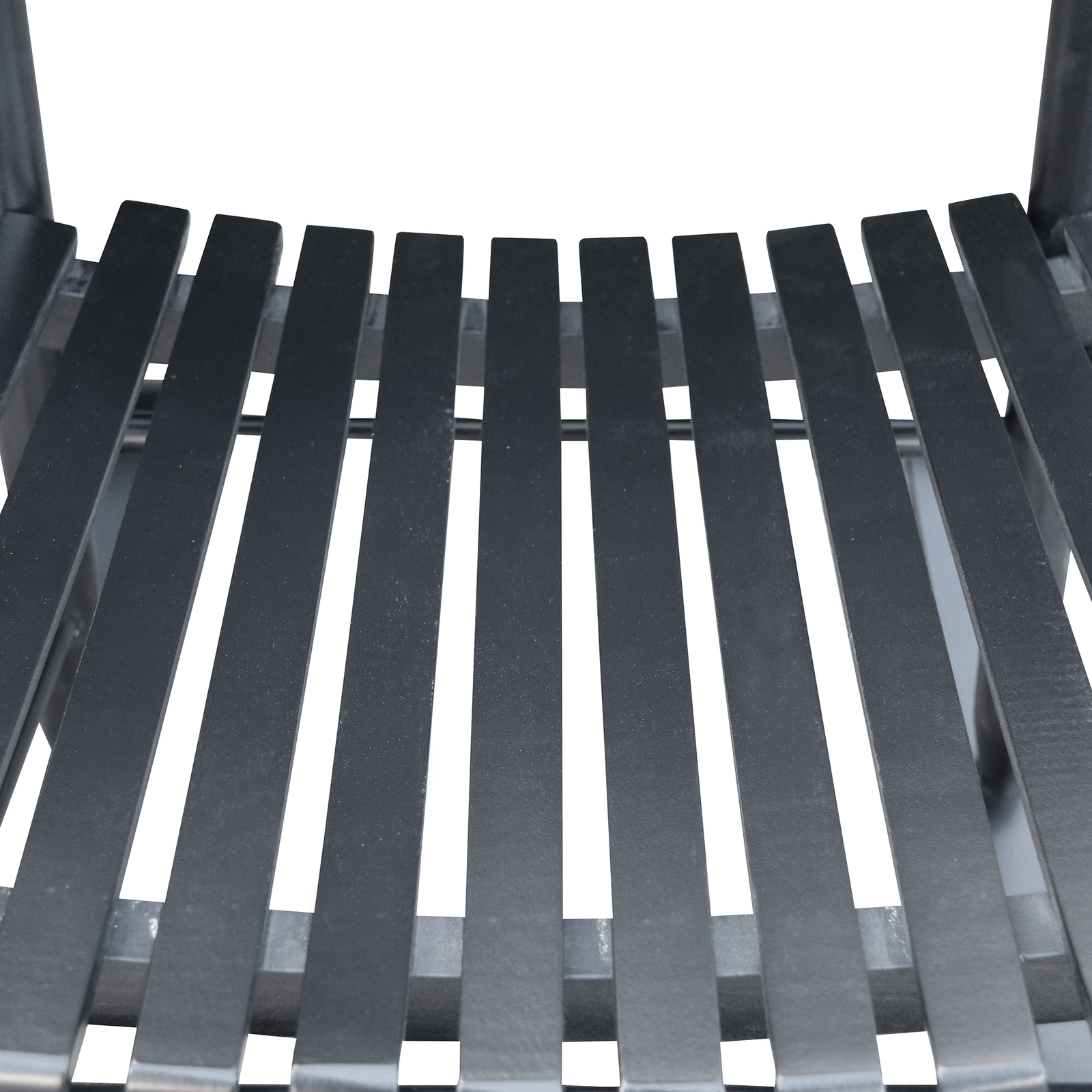 Wooden Porch Rocker Chair Black,solid Wood
