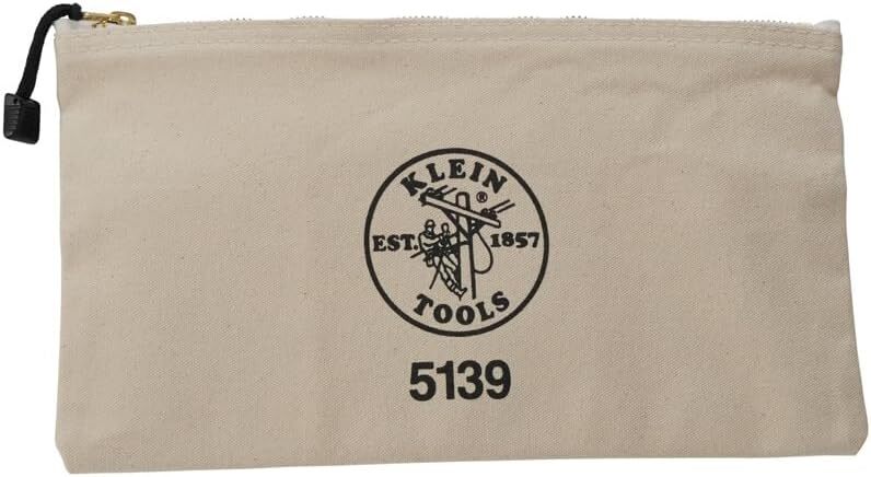 Canvas Zipper Bag Klein Tools 5139