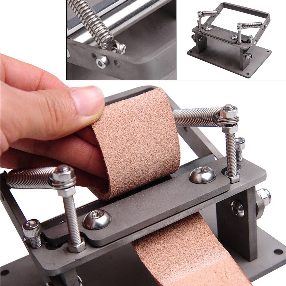 Manual Leather Thinner Skiver Splitter Peeling Machine Leather Skiver Tools