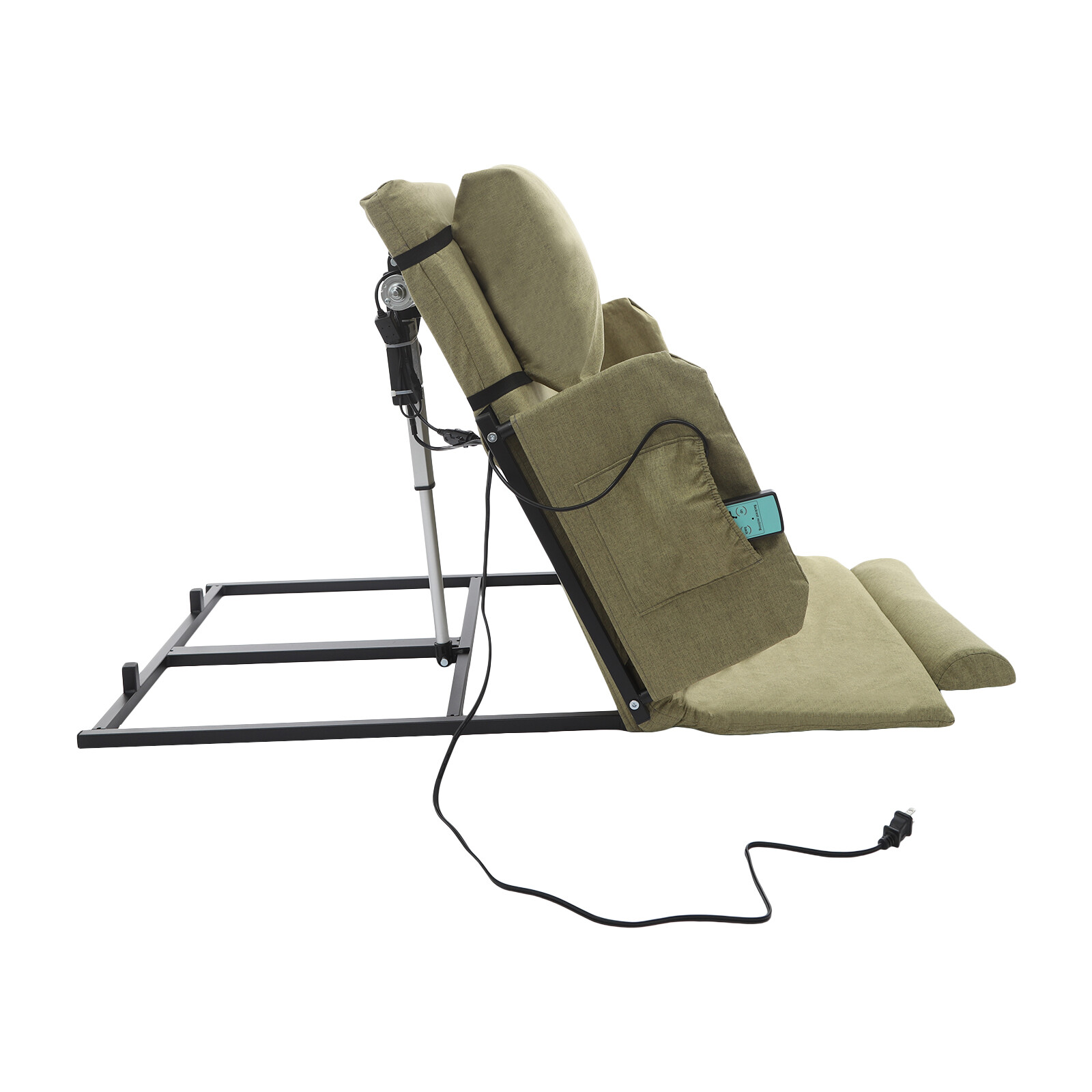 Green Electric Lifting Adjustable Bed Back Rest Electric Auxiliary Backrest, NEW