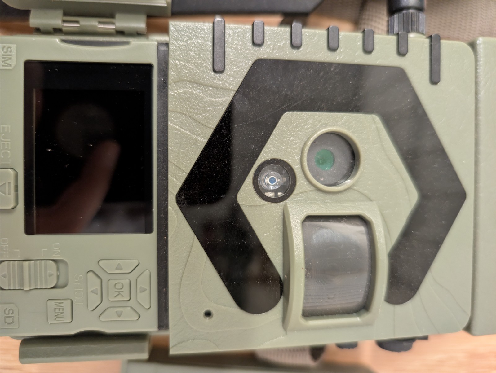 Used Interceptor Solar Camera with 2 Lithium Battery Packs