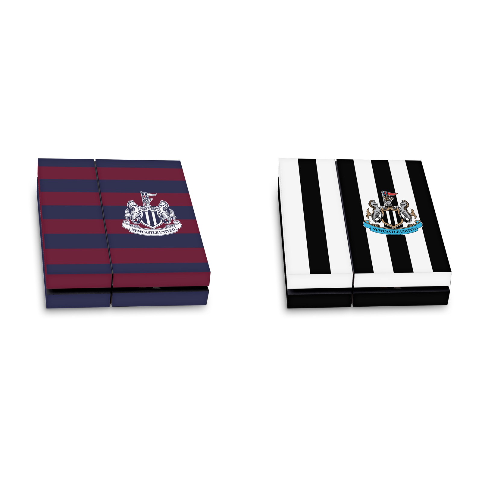 NEWCASTLE UNITED FC 2024/25 CREST KIT VINYL SKIN FOR SONY PLAYSTATION 4 CONSOLE
