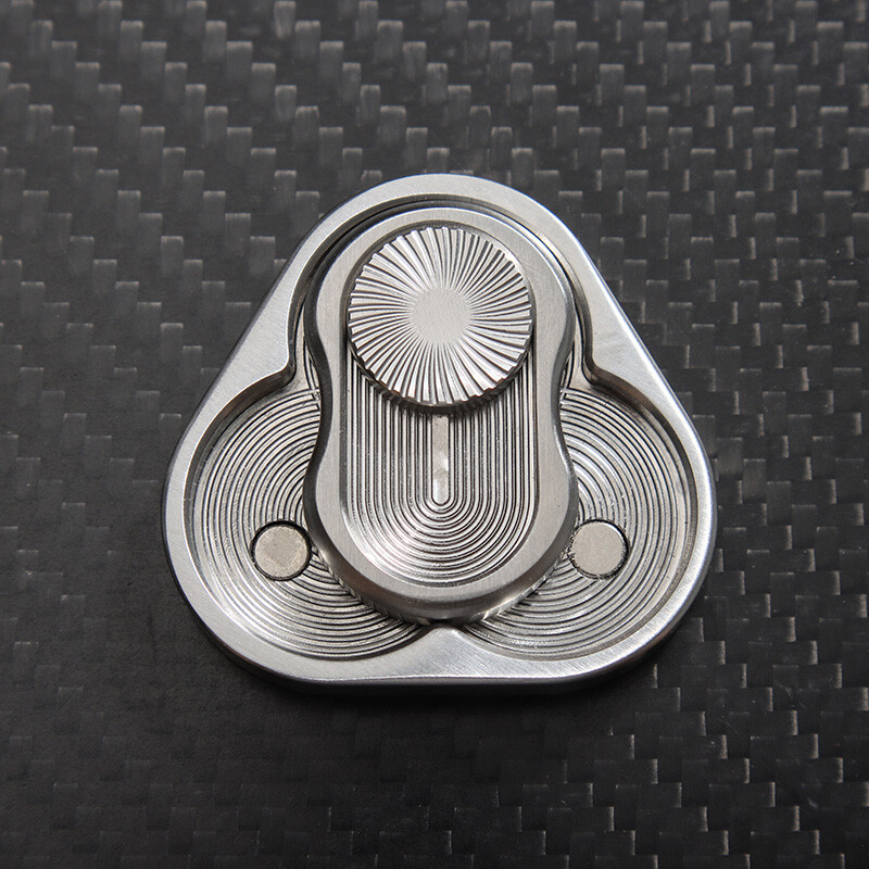 Metal Rotary Magnetic Slider Fidget Toy EDC Anti Stress Toys Adult Stress Relief