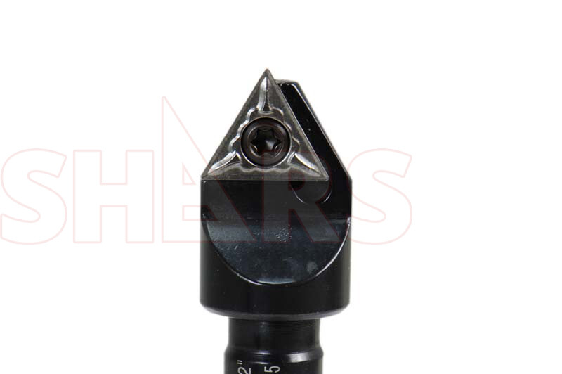 1/4", 1/2", 1-1/4" 60° Indexable Carbide Countersink Chamfering Set NEW #]