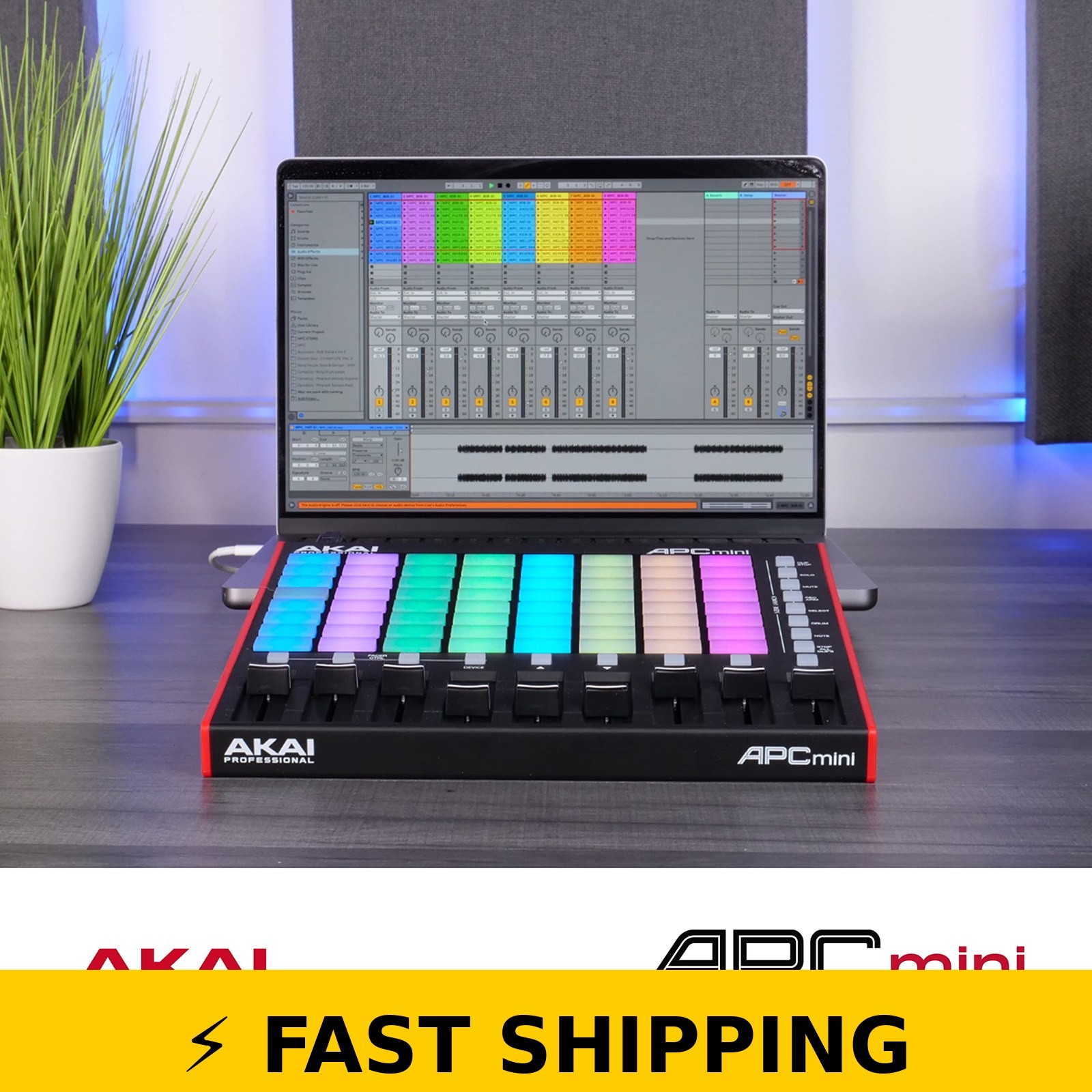 Akai Professional APC Mini MK2 USB MIDI Controller for Ableton Live