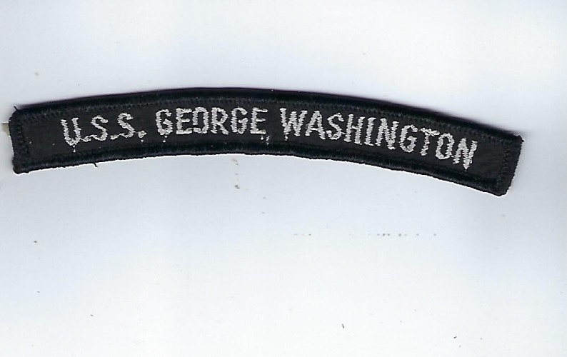 USS George Washington, CVAN-73,  US Navy "Rocker"