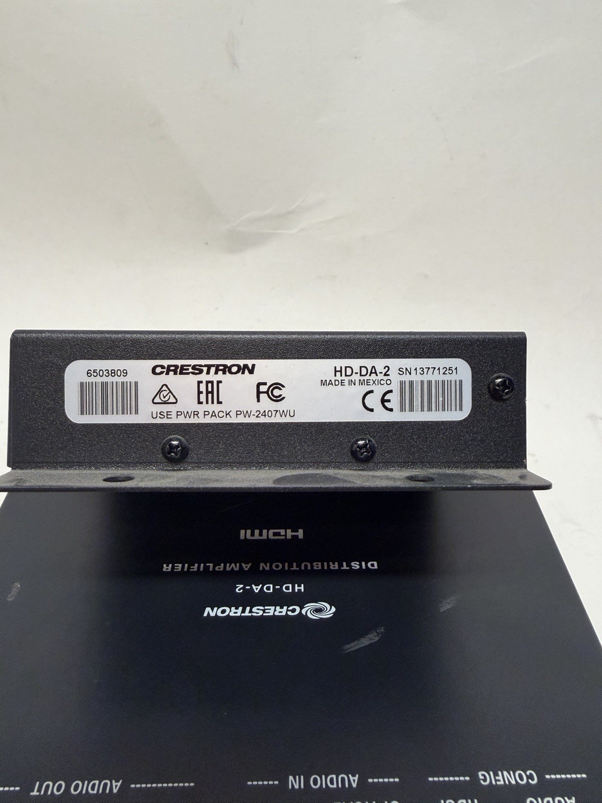 CRESTRON HD-DA-2 DISTRIBUTION AMPLIFIER HDMI