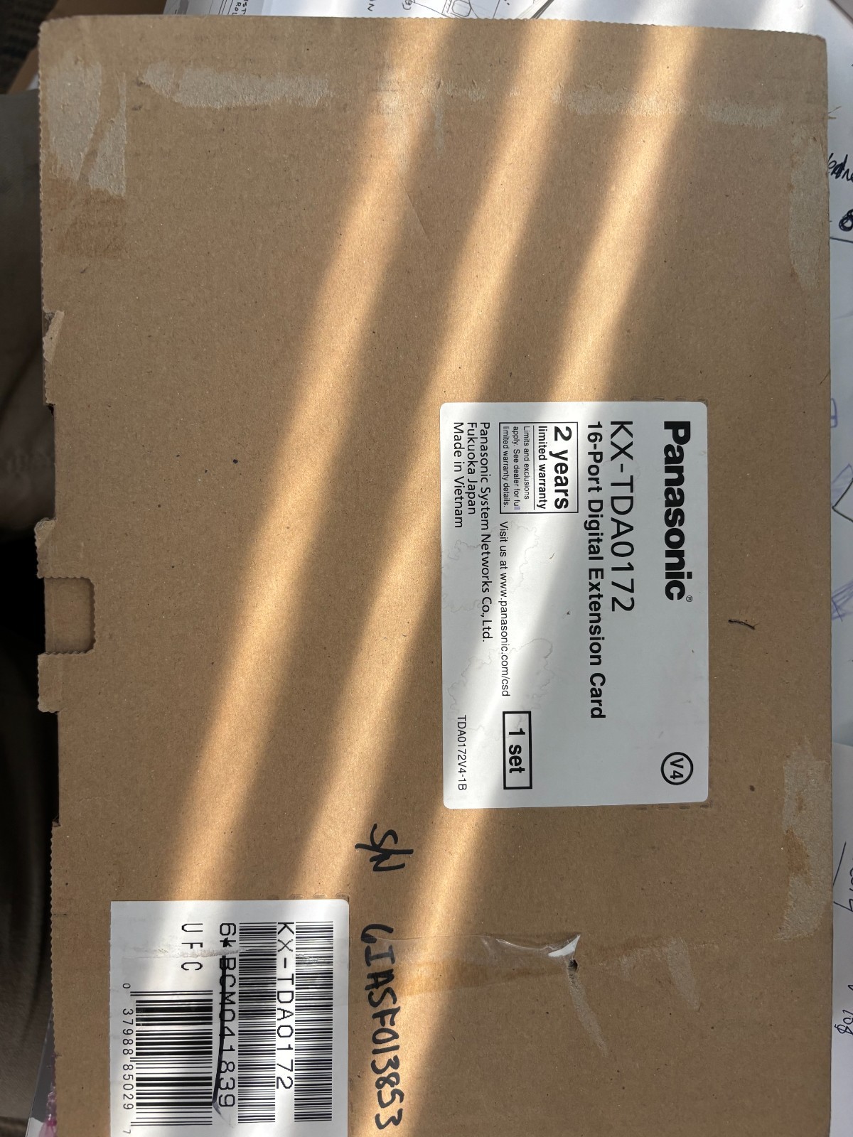 Panasonic KX-TDA0172 DLC16 16-Port Digital Line Card for KX-TDA100 KX-TDA200