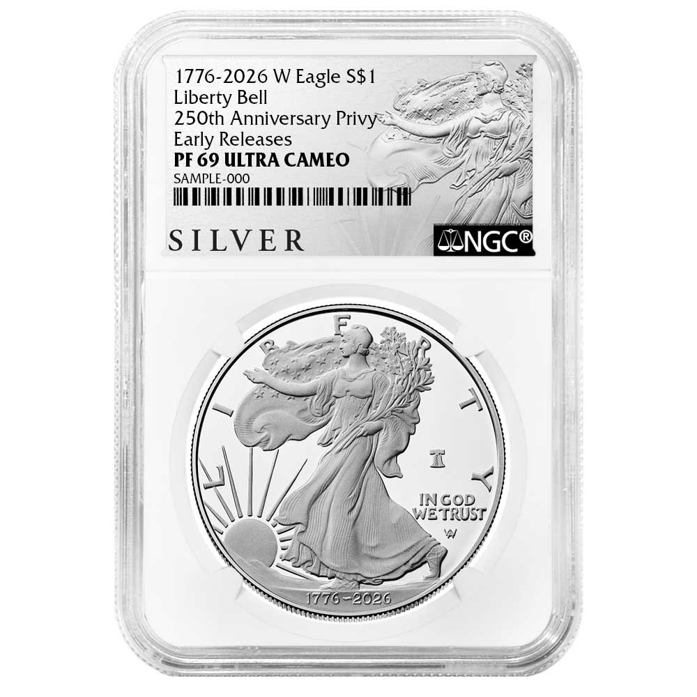 2026-W Proof $1 American Silver Eagle NGC PF69UC ER ALS Label