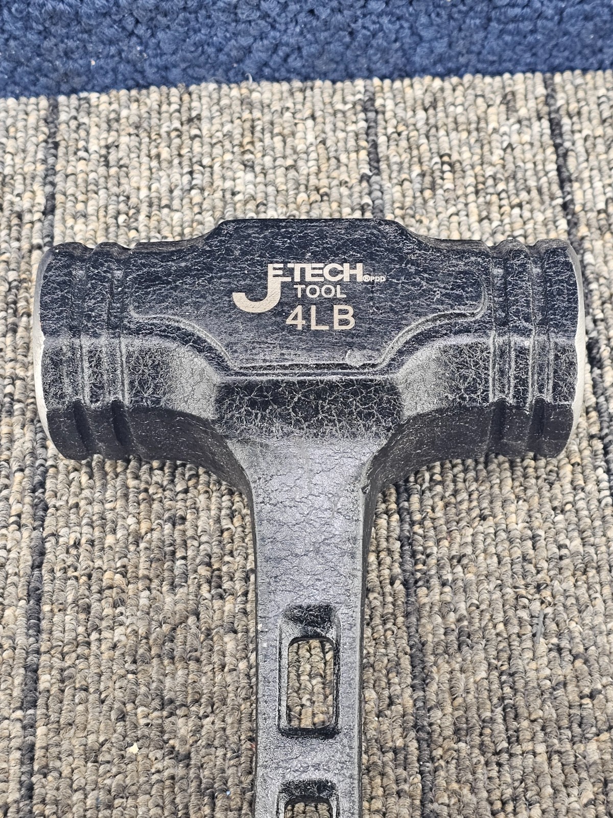 Jetech Tool 4lb Hammer Black/Gray Handle Unit Ergonomic Grip