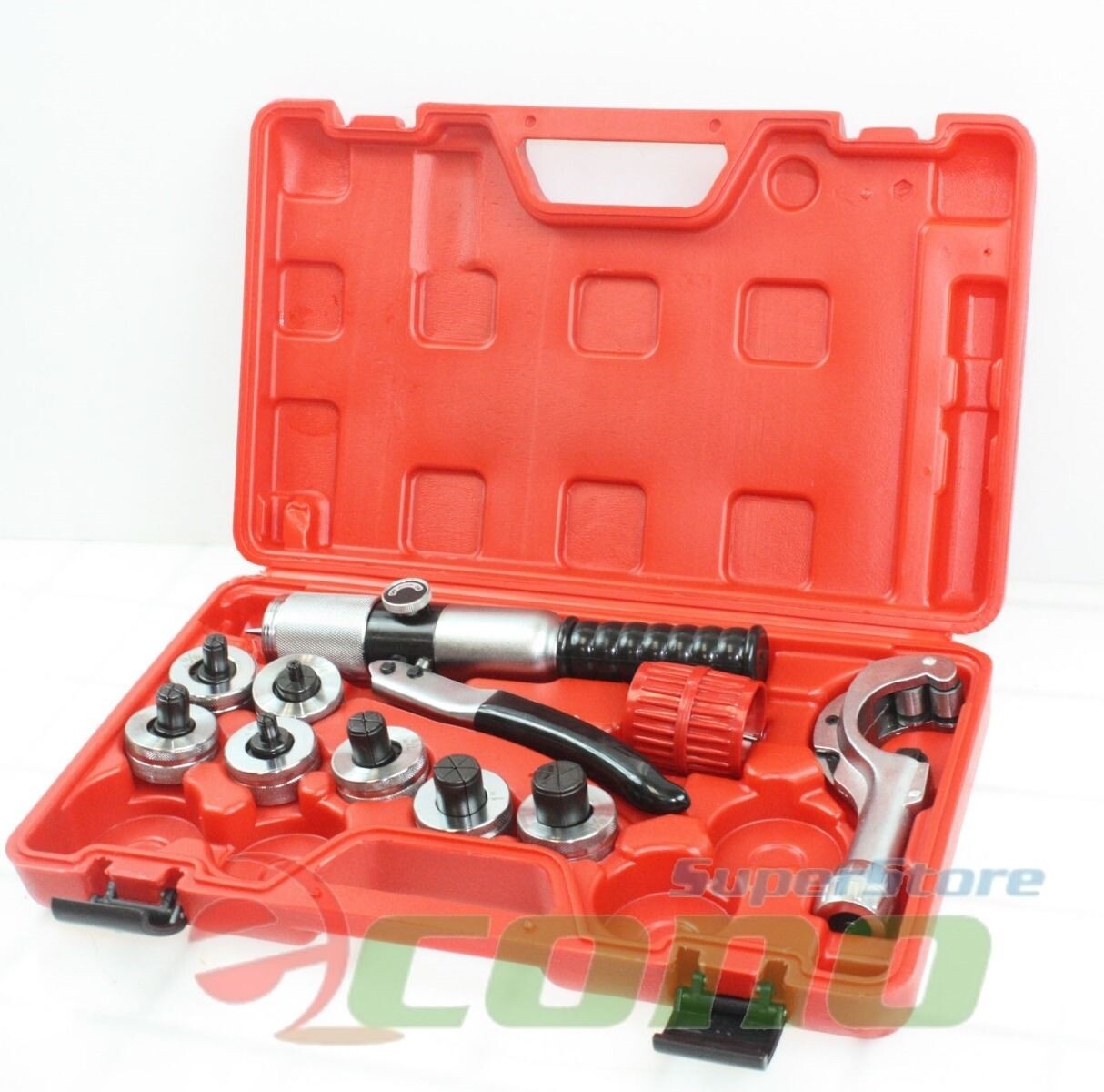 7 Size Hydraulic Tube Expander HVAC Tubing Expanding Swaging Kit  3/8"-1-1/8"