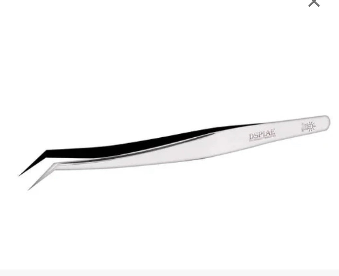 Dspiae #AT-TZ05 Angle Tipped Tweezer 0881