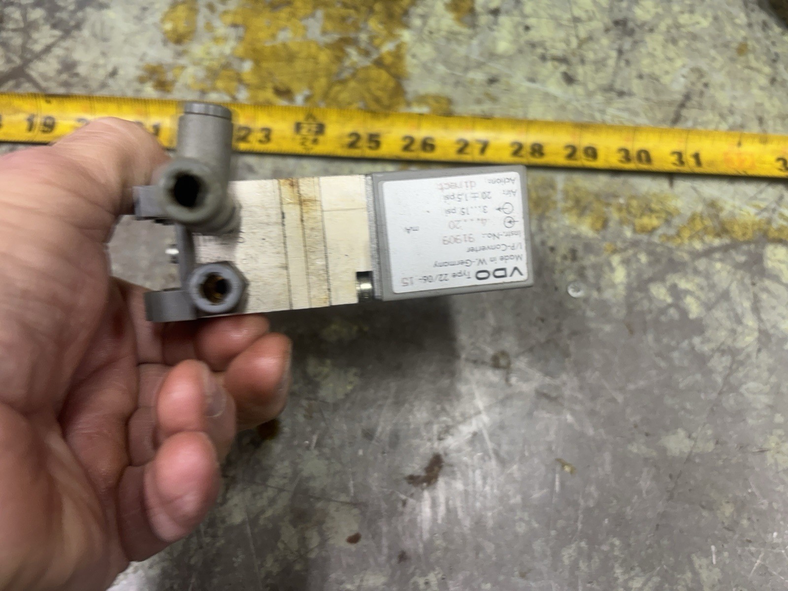 VDO Instruments I/P Converter Type 22/06-65