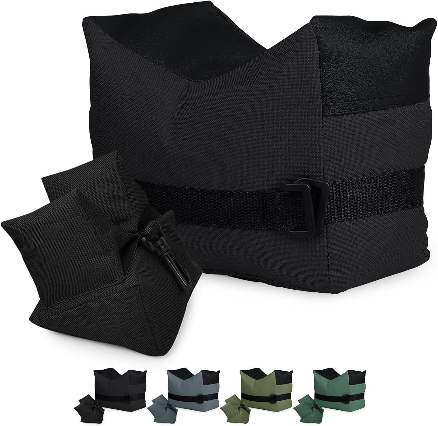 Twod Outdoor Shooting Rest Bags - Target Sports 9.6 x 6.8 x 4.1 inch, Black