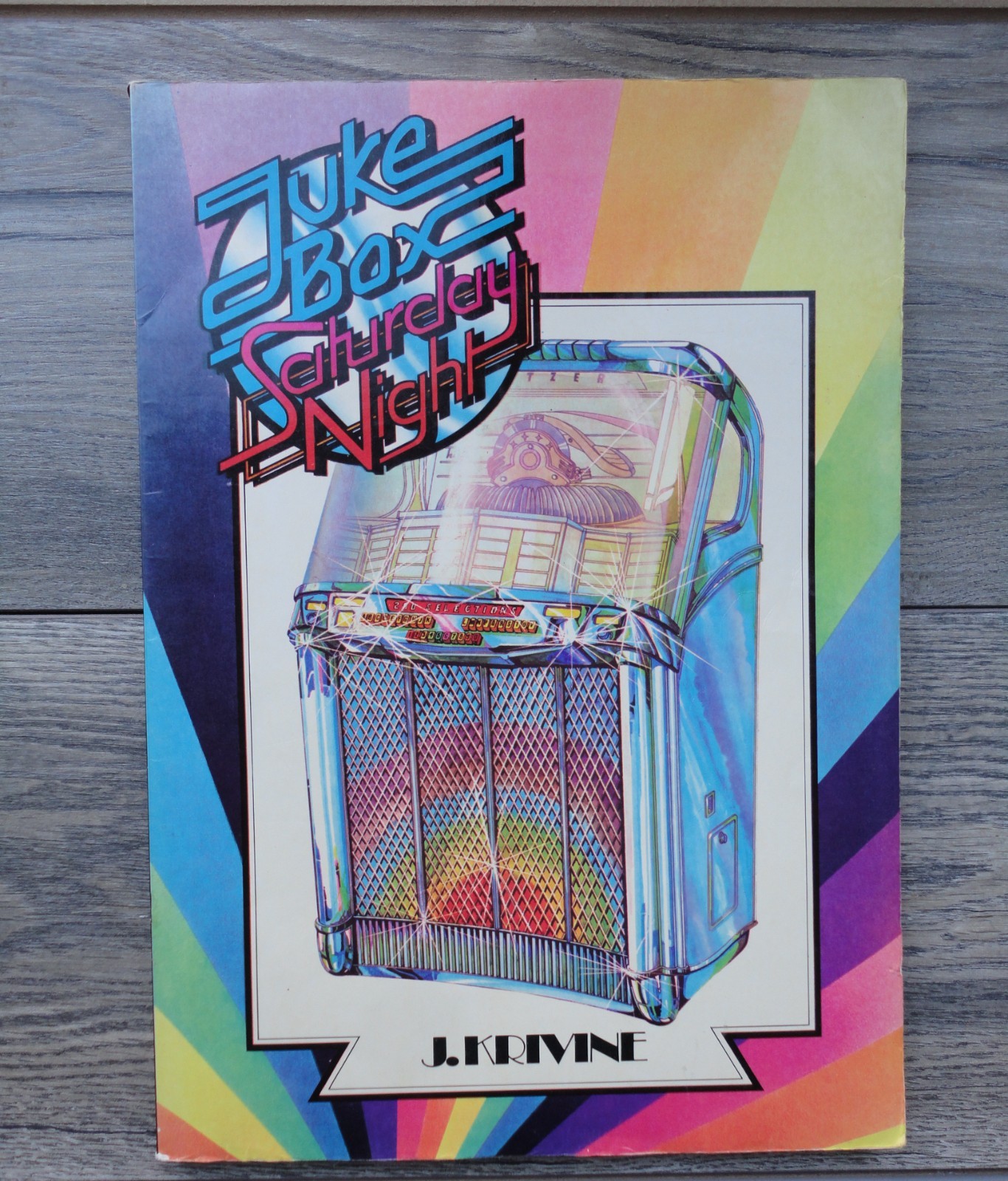 Juke Box Saturday Night Book Soft Cover 1977