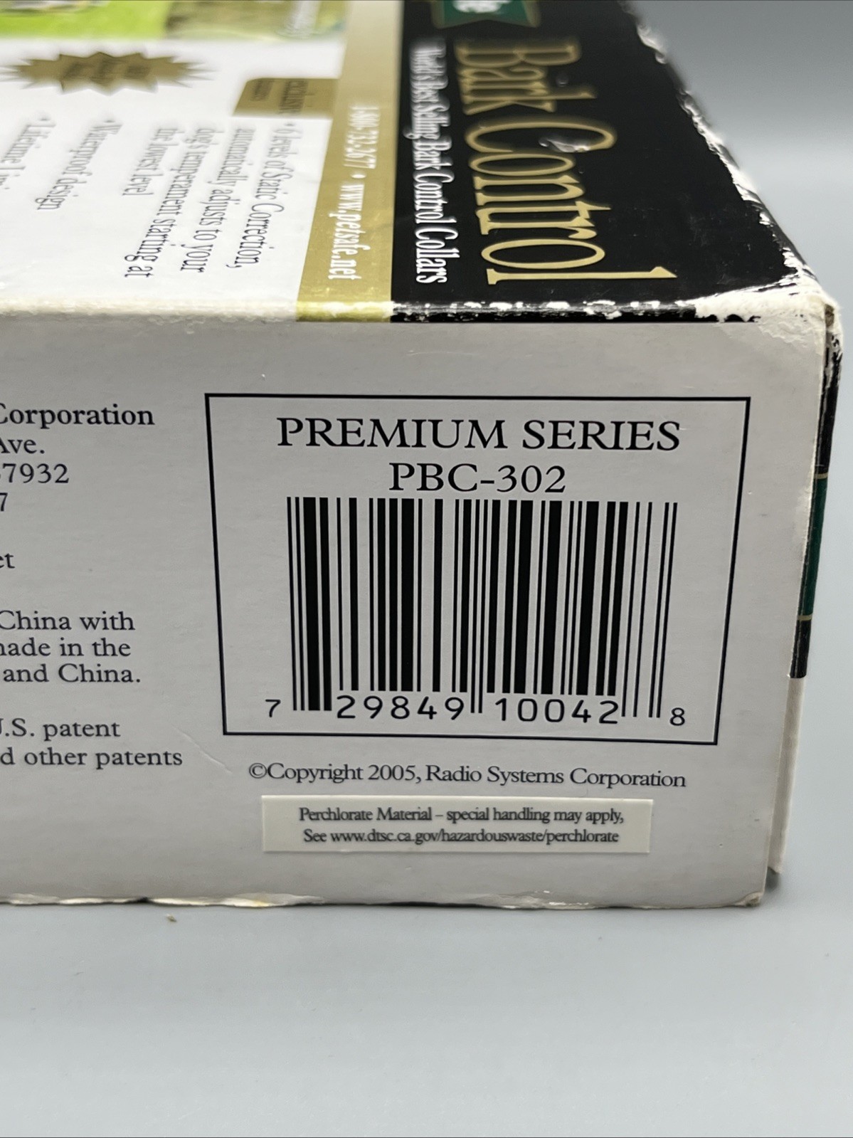 PetSafe PBC-103 Basic Bark Collar Used in Box w/Instructions and New Battery