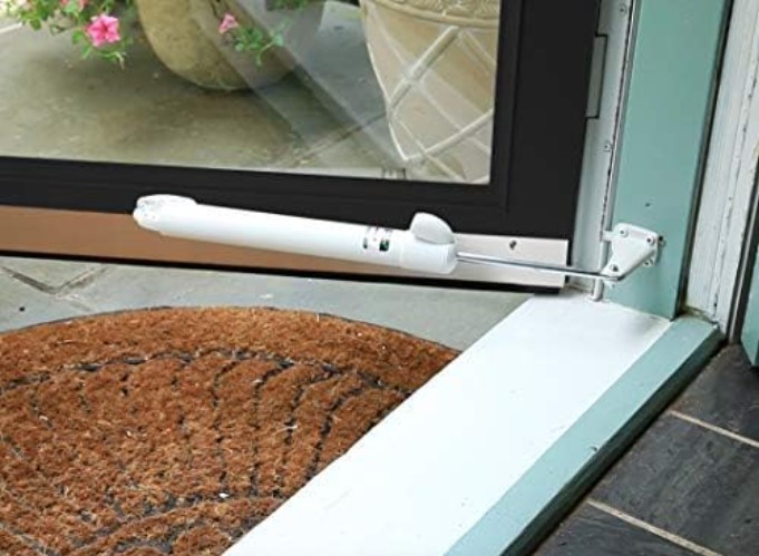 Touch 'n Hold Smooth - Heavy Duty Door Closer System Black